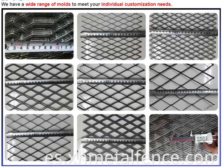 High Security Rhombus Expanded Metal Mesh